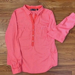 Coral, 7th Ave Design New York & Company Shirt